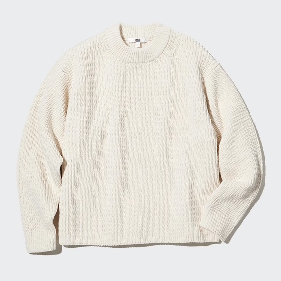 Uniqlo Washable Soft Knit Crewneck Sweater - Picture 1 of 5